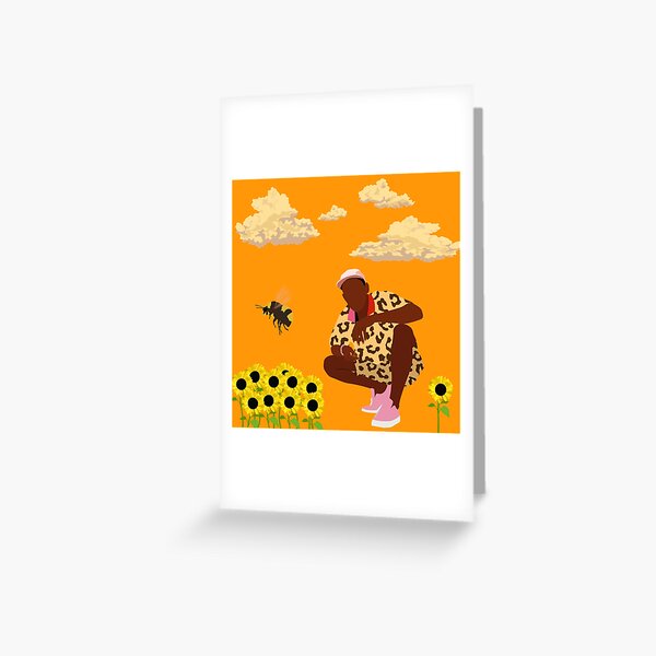 Tyler, the creator flat illustration Greeting Card by Random Illustrationz