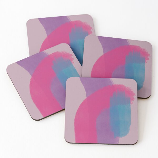Item preview, Colorful Abstract Brushstrokes Pink, Purple, Blue designed and sold by QuestingPixel.
