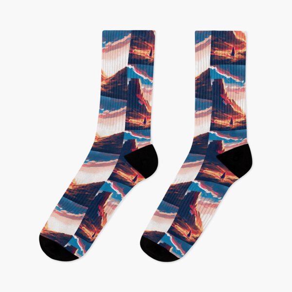 Item preview, Solo Traveler Walking Alone in Mountains designed and sold by Parag's Travel Shop.
