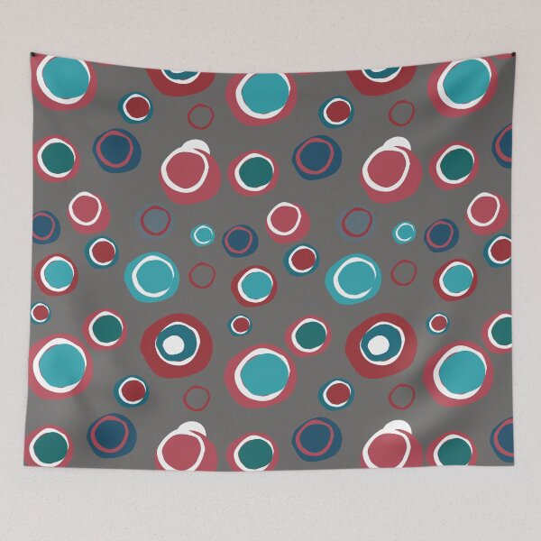 Item preview, Retro Atomic Mid Century Circles designed and sold by LisWilliams.