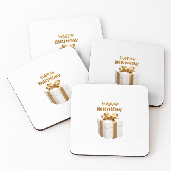 Item preview, HAPPY BIRTHDAY GOLD designed and sold by RetroPlaceee.