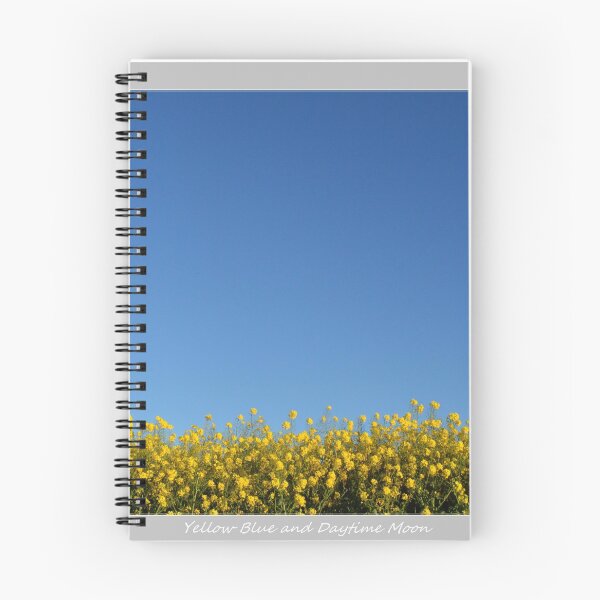Item preview, Yellow Blue and Daytime Moon designed and sold by gundogpic.