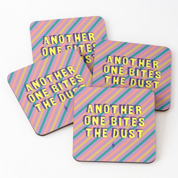 Item preview, Another one bites the dust - quote / phrase / lyrics designed and sold by SICK-SENSE.