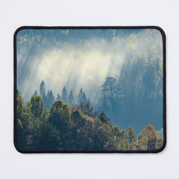 Item preview, Loch Garry Forest Autumn Mists. Scotland. designed and sold by PhotosEcosse.