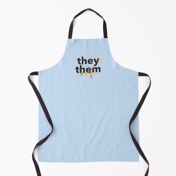 Item preview, Flowers they/them pronouns designed and sold by mxmarimou.