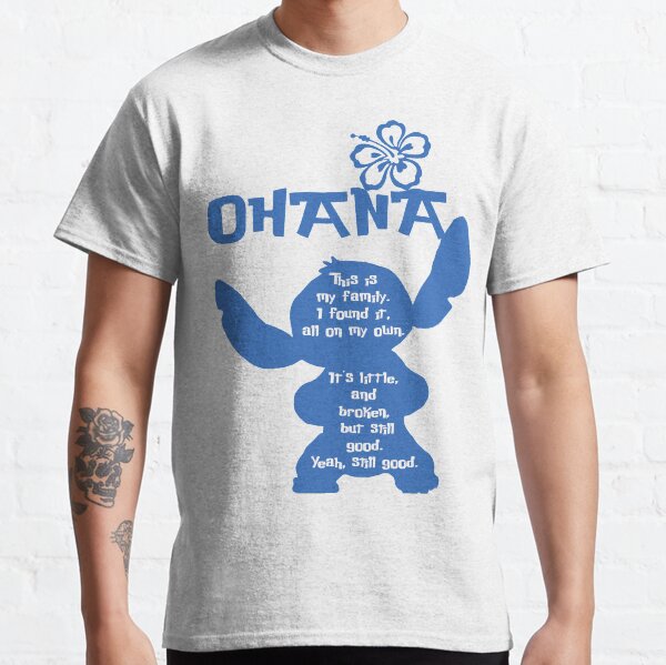 Stitch Ohana: esta es mi familia Camiseta clásica