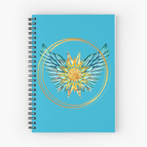Item preview, Signs of Light, Wings, Sun, SSL, Gold Rings designed and sold by AdleruCo.