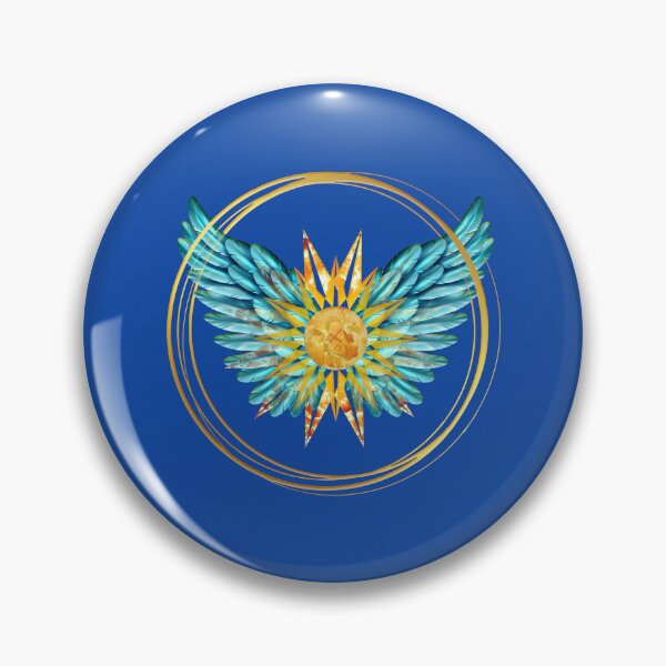 Item preview, Signs of Light, Wings, Sun, SSL, Gold Rings designed and sold by AdleruCo.