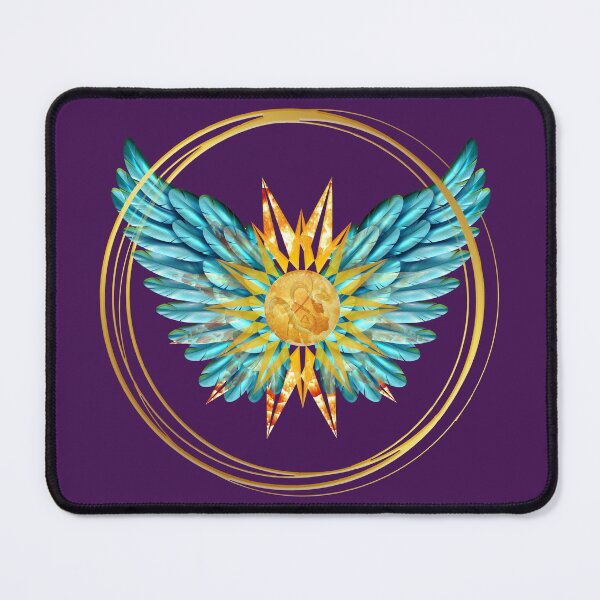 Item preview, Signs of Light, Wings, Sun, SSL, Gold Rings designed and sold by AdleruCo.