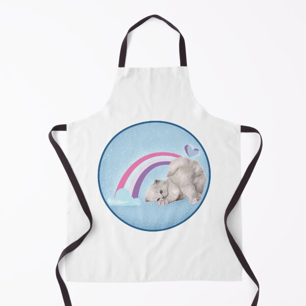 Item preview, Kitty under the rainbow designed and sold by Moniartprints.