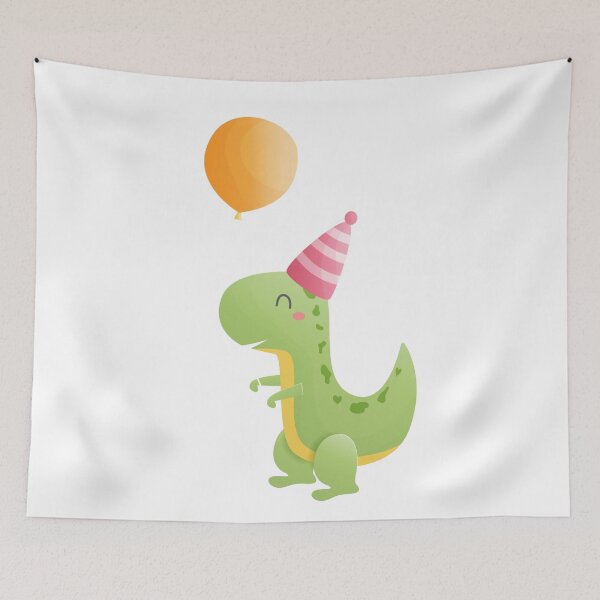 Item preview, DINOSAUR  HAPPY BIRTHDAY designed and sold by RetroPlaceee.