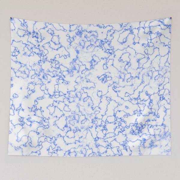 Item preview, Royal blue marble texture designed and sold by perlphoto.