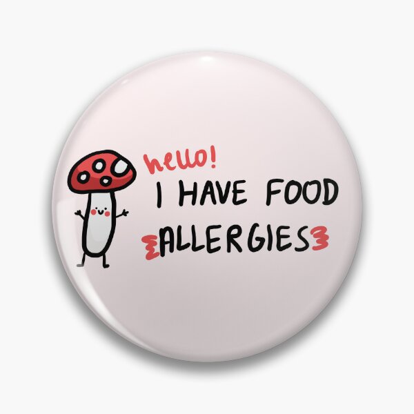 Item preview, Food Allergy Awareness designed and sold by Samantha MadeOfAtoms.