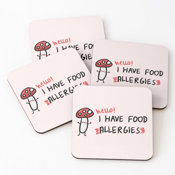 Item preview, Food Allergy Awareness designed and sold by Samantha MadeOfAtoms.