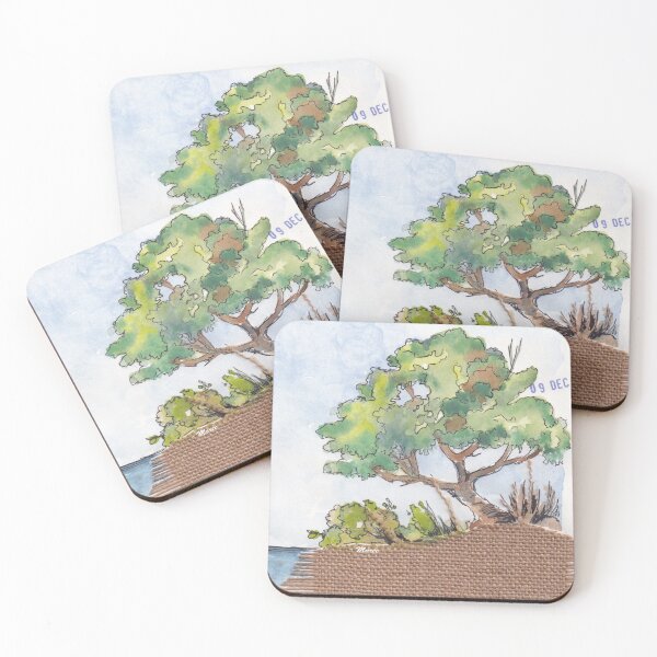 Item preview, Collage de acuarela y arpillera designed and sold by Maree Clarkson .