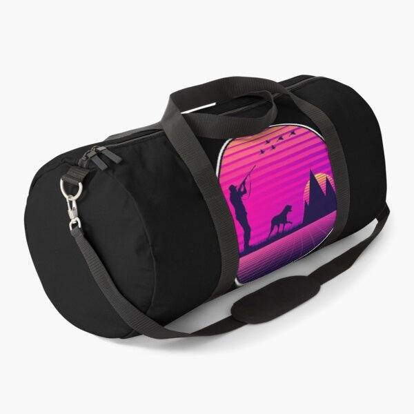 Item preview, Vaporwave Style Pheasant Hunting Upland Bird Hunter Dog designed and sold by merchzy.