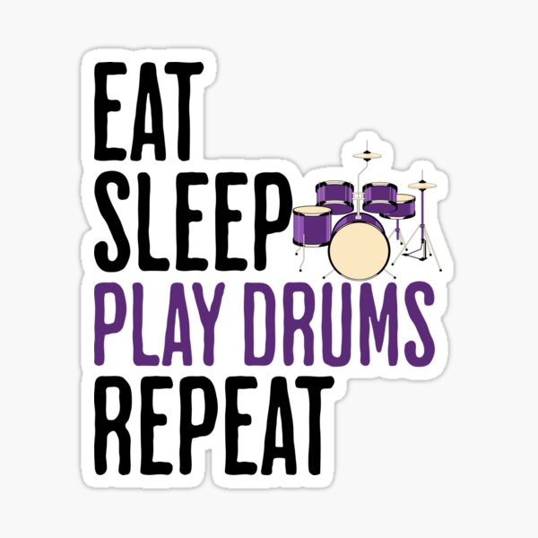  Eat Sleep Play Drums Repeat Women's Breathable