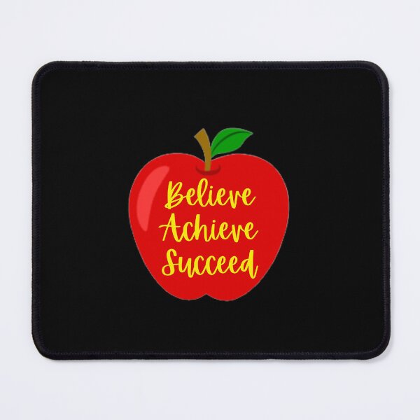 Item preview, Believe Achieve Succeed The Best Teacher Apple Yellow Design designed and sold by BestTeacher.