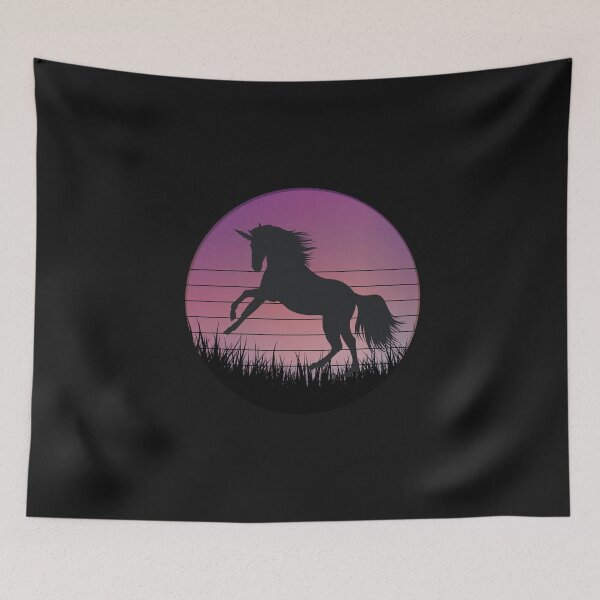 Item preview, Pink Sunset Unicorn  designed and sold by HappyLifeCreate.