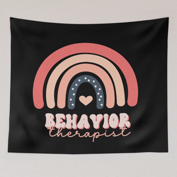 Item preview, RBT Rainbow, Registered Behavior Therapist, Applied Behavior Analysis Sticker designed and sold by VisionaryABA.