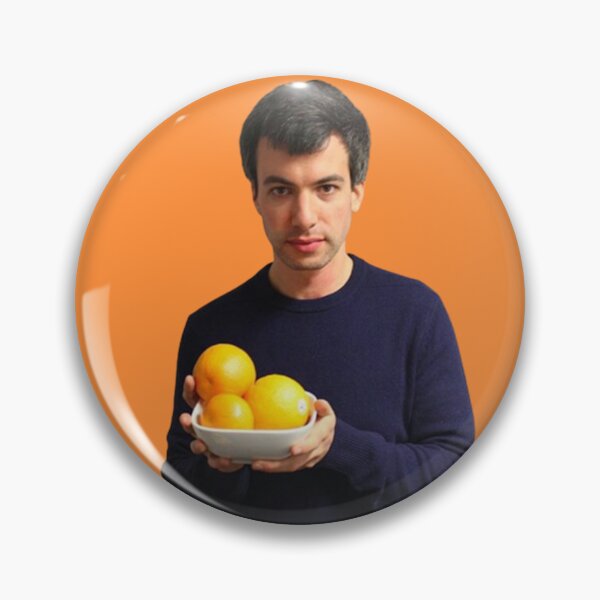 Item preview, Nathan Fielder with some oranges designed and sold by SelloutCentral.