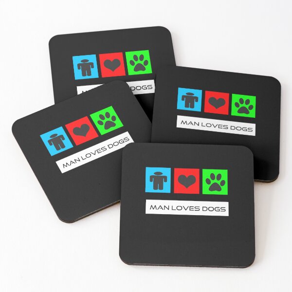 Item preview, Man Loves dog designed and sold by porfysoundtrack.