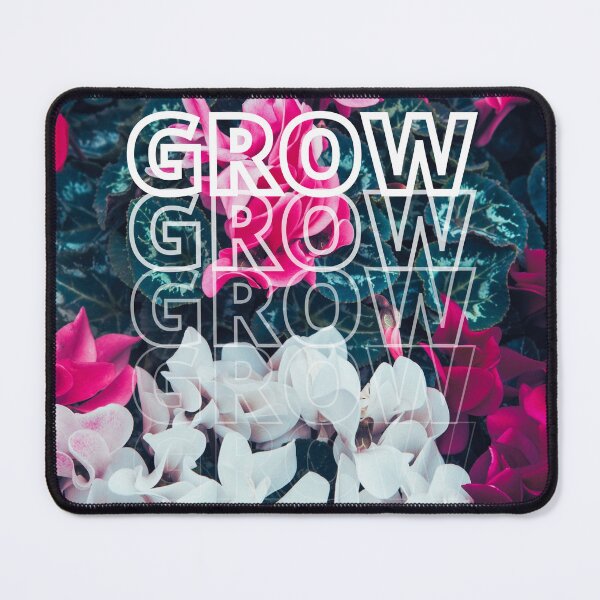 Item preview, GROW (above) - Chill Pink And White Flowers designed and sold by AliceSLee.