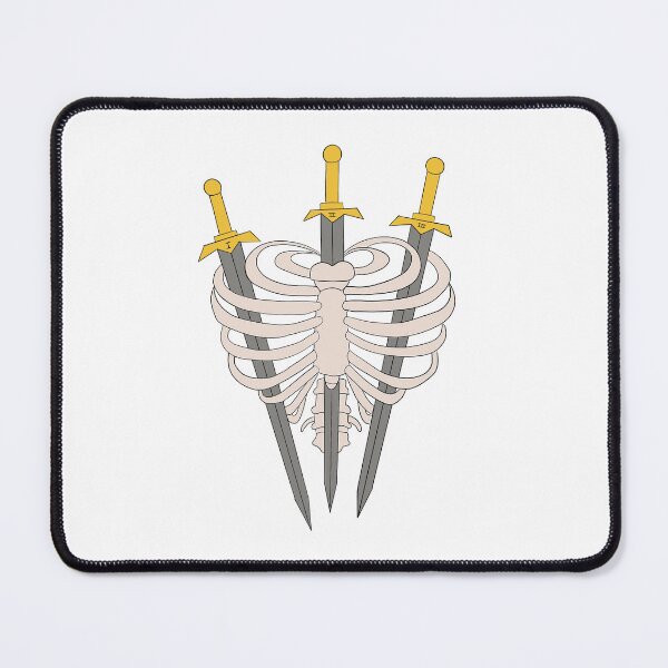 Item preview, Three of swords  designed and sold by Hannah Lynes.