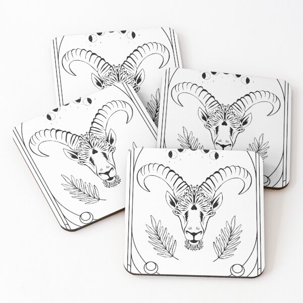 Aperçu de l'œuvre Tarot - Capricorne créée et vendue par Wetland Wares.