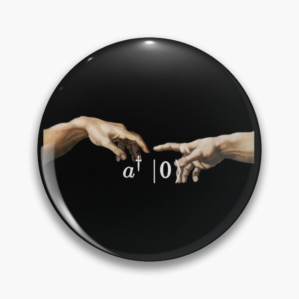 Item preview, Creation operator, micheangelo and the creation of adam, physics and art designed and sold by NoetherSym.