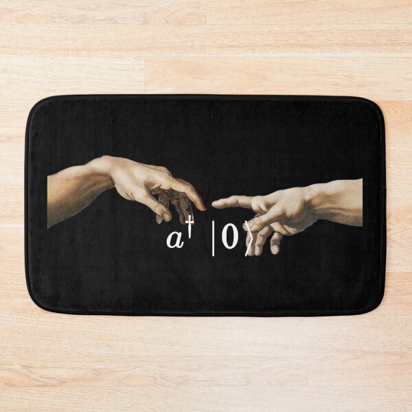 Item preview, Creation operator, micheangelo and the creation of adam, physics and art designed and sold by NoetherSym.