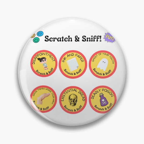 Item preview, Disappointing Scratch and Sniff Stickers Vintage designed and sold by Evolved-LovinIt.