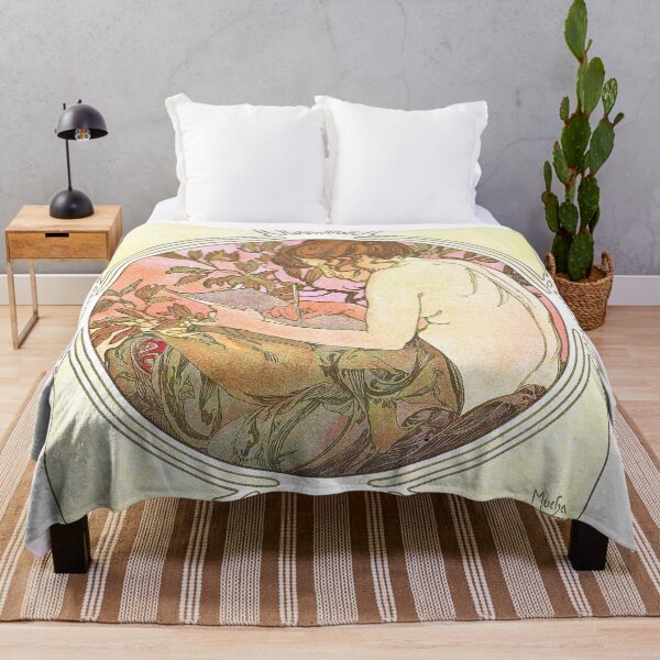 Item preview, DOCUMENTOS DECORATIVOS Alphonse Mucha Cartel publicitario Vintage Art Nouveau designed and sold by TeeARTHY.
