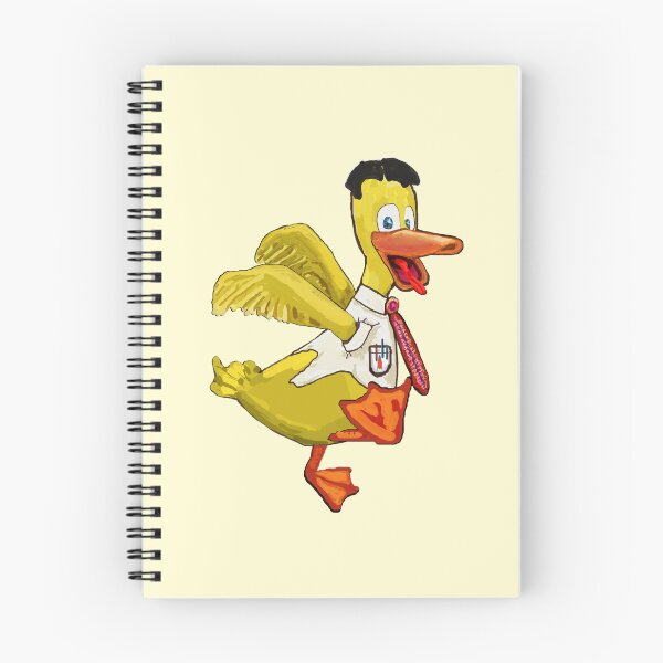 Item preview, Duck Nerd on the Move designed and sold by VerdeDoodleDuck.