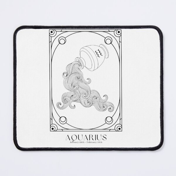 Item preview, Tarot Card -  Aquarius designed and sold by Wetland Wares.