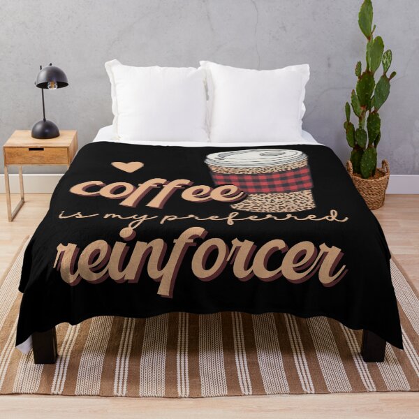 Item preview, Coffee is my Preferred Reinforcer ABA Fall Design designed and sold by VisionaryABA.