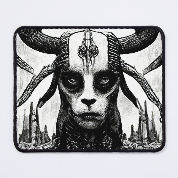 Item preview, Super Goat Queen- Black Metal- The Mystical Guide to Errosion777 designed and sold by esotericorigins.