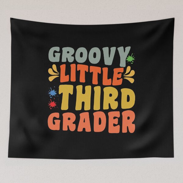 Item preview, Groovy Little Third Grader designed and sold by Artsy Fun.