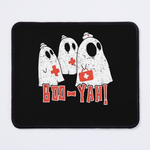 Item preview, Boo Yah Spooky Nurse Halloween Retro Vintage Style designed and sold by Countrysmart.
