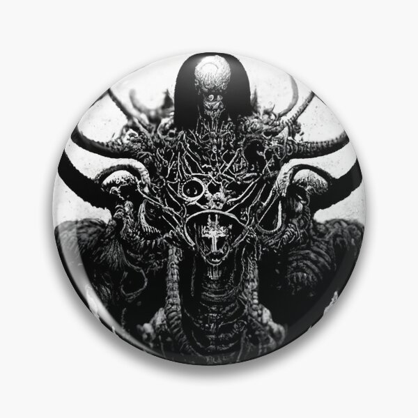 Item preview, Goat Shadow Man- Black Metal- The Mystical Guide to Errosion777 designed and sold by esotericorigins.
