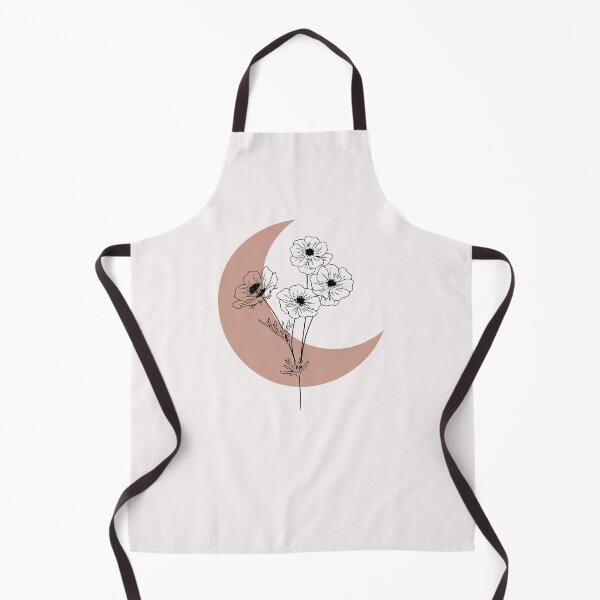 Item preview, Moon Line Flowers designed and sold by HappyLifeCreate.
