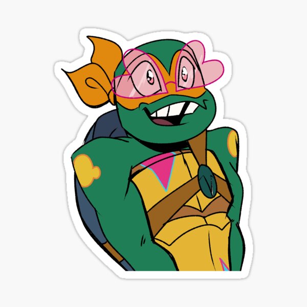 Item preview, ROTTMNT - Mikey Heart Glasses designed and sold by Giraffenecc.