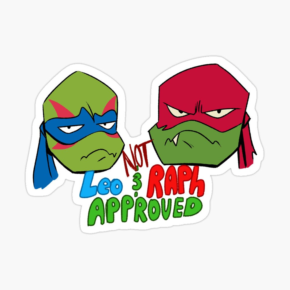 Pin en TMNT raph x leo kiss