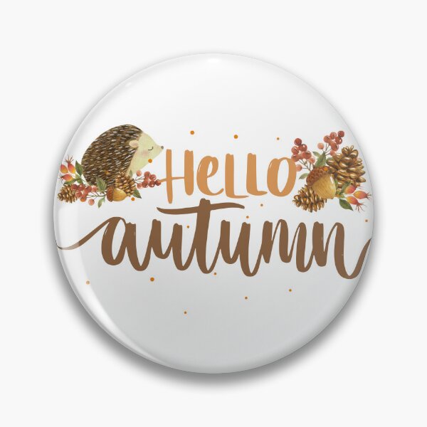 Item preview,  Autumn Colors, October Colors, September Colors, Hedgehog designed and sold by WORLD-SOFIA.