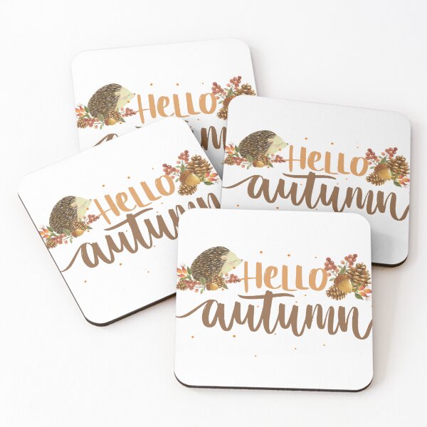Item preview,  Autumn Colors, October Colors, September Colors, Hedgehog designed and sold by WORLD-SOFIA.