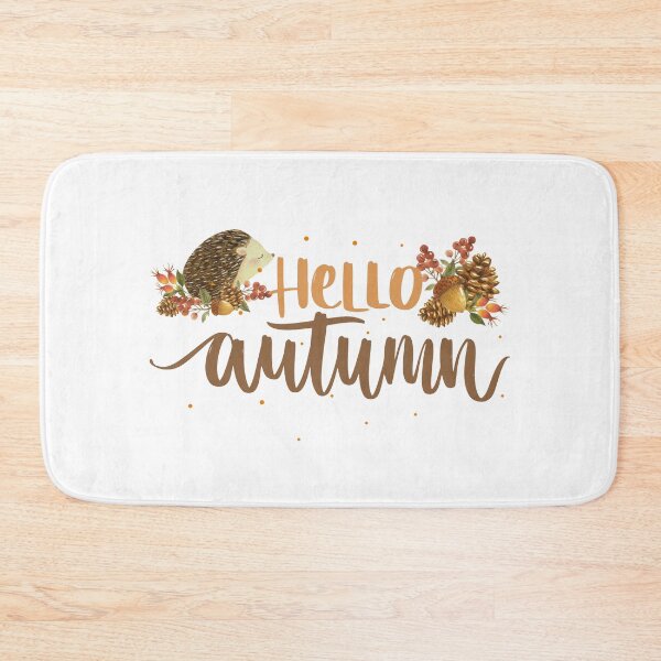 Item preview,  Autumn Colors, October Colors, September Colors, Hedgehog designed and sold by WORLD-SOFIA.