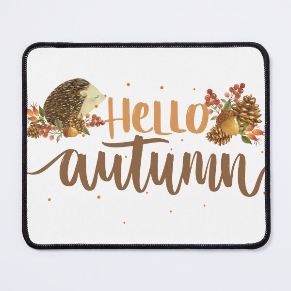Item preview, Autumn Colors, October Colors, September Colors, Hedgehog designed and sold by WORLD-SOFIA.