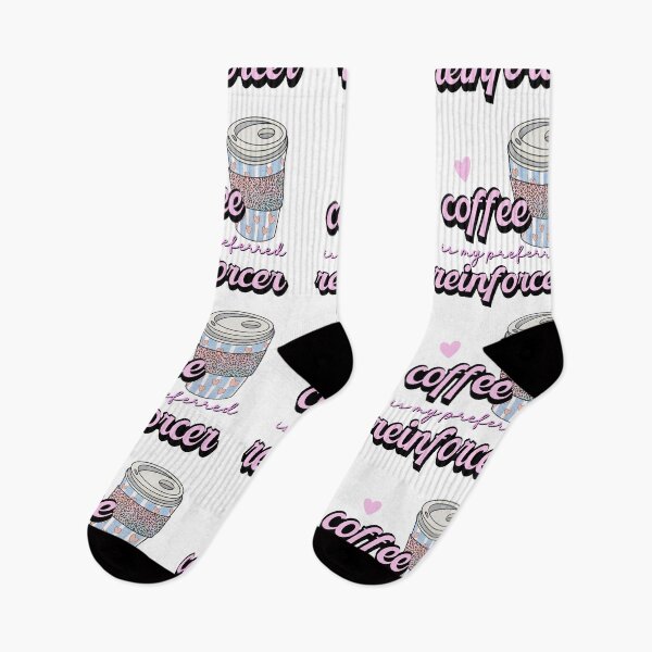 Item preview, Coffee is my Preferred Reinforcer ABA Retro Design designed and sold by VisionaryABA.