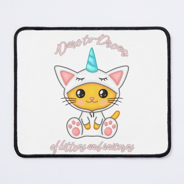 Item preview, Dare to Dream Kittens and Unicorns designed and sold by Aurorapod.