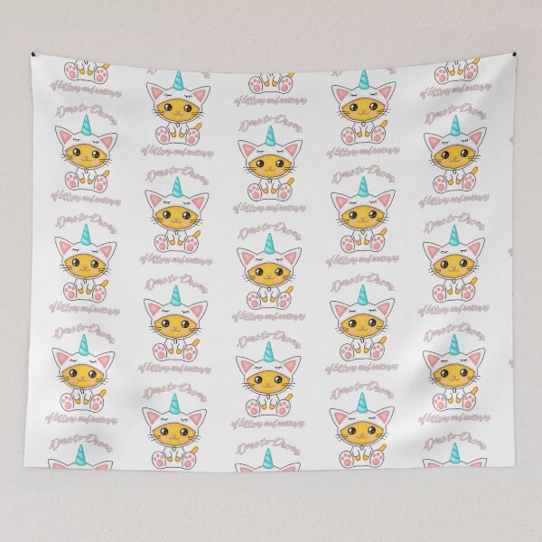 Item preview, Dare to Dream Kittens and Unicorns designed and sold by Aurorapod.